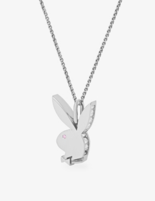 HATTON LABS - Hatton Labs x Playboy Bunny 18ct white gold-plated