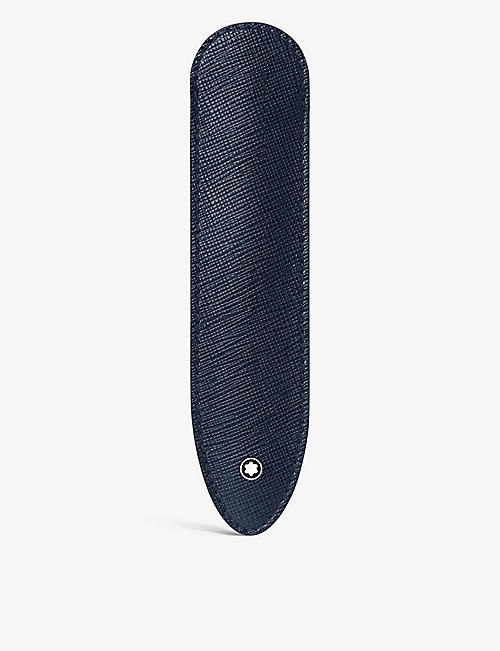 MONTBLANC: Sartorial grained-leather pen sleeve