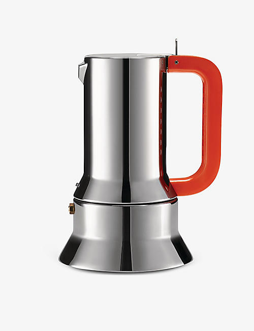 ALESSI: 9090 six-cup stainless-steel espresso coffee maker 20.5cm