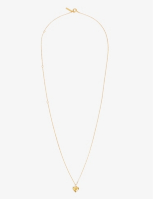 PDPAOLA: L’Absolu 18ct yellow gold-plated sterling-silver necklace