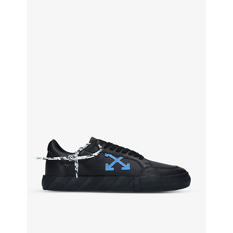 Off-white Vulcanized Leather Low-top Trainers