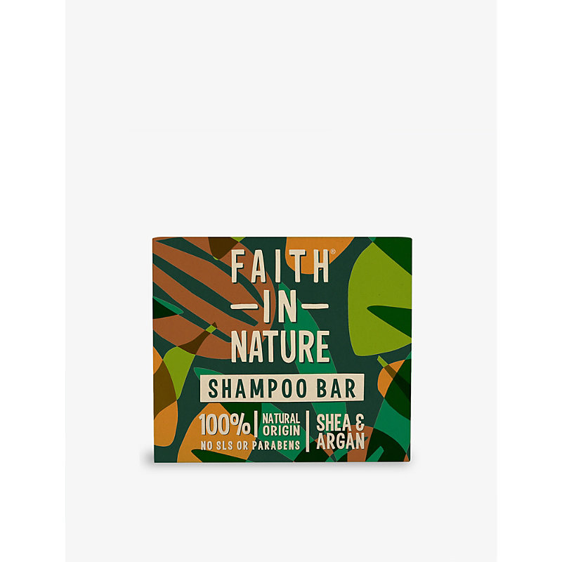 Faith In Nature Shea & Argan Shampoo Bar 85g