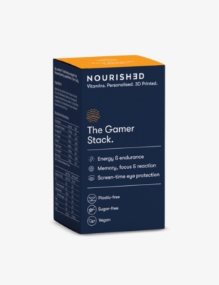 NOURISHED: High Impact Party Proofed 3D-printed gummy vitamins x28 capsules