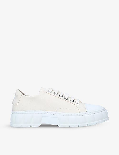 VIRON: 1968 recycled-canvas low-top trainers