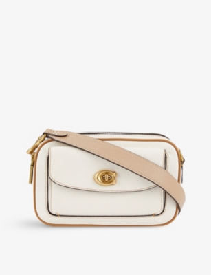 Coach Willow Pebbled Leather Crossbody Bag In B4/chalk Multi ModeSens