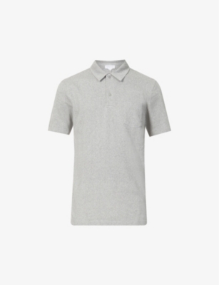 SUNSPEL: Riviera cotton-piqué polo shirt