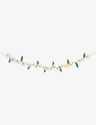 Meri Meri Wild Daisy Paper Garland 2.4m ModeSens