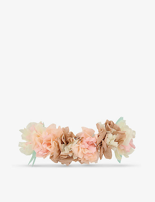 MERI MERI: Fairy paper blossom crowns pack of six