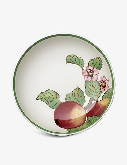 VILLEROY & BOCH: French Garden Modern Fruits porcelain flat bowl 23.5cm