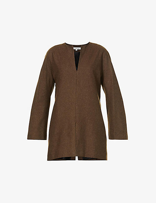 LA COLLECTION: Natasha relaxed-fit wool top