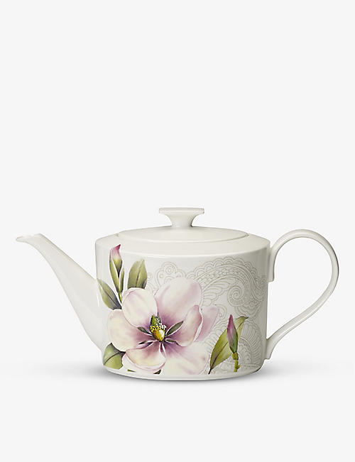 VILLEROY & BOCH: Quinsai Garden porcelain teapot 2L