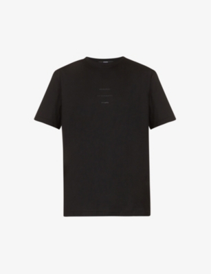 Stampd Stampd X Daniel Arsham Ahs Brand Print Cotton Jersey T Shirt Selfridges Com