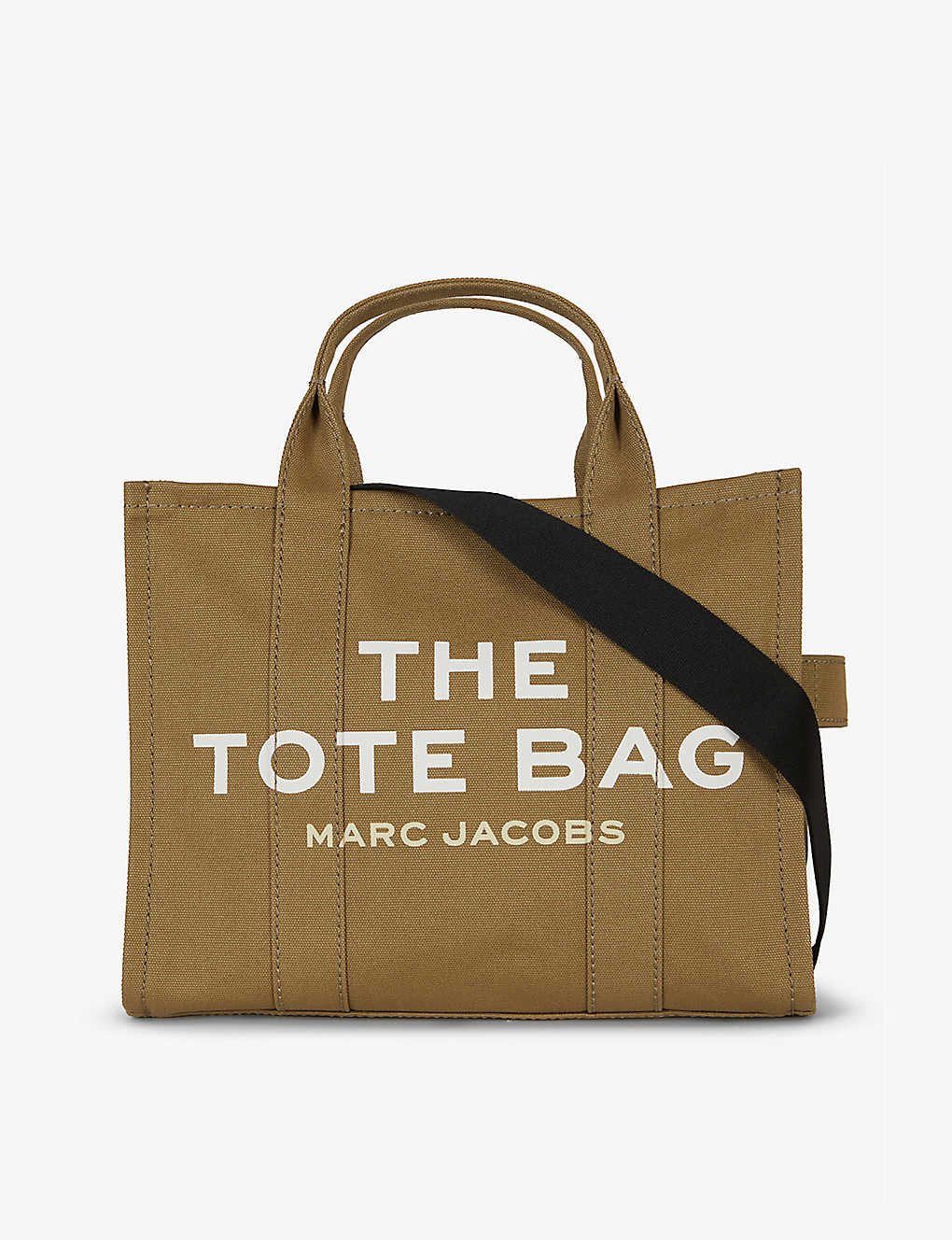 Marc Jacobs Womens Slate Green The Tote Cotton-canvas Tote Bag