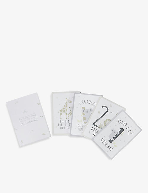 THE LITTLE WHITE COMPANY: Special Moments baby cards