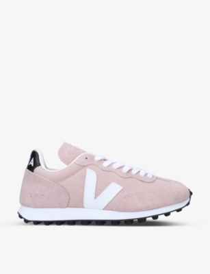 VEJA WOMEN'S RIO BRANCO MESH AND LEATHER TRAINERS,R03757922