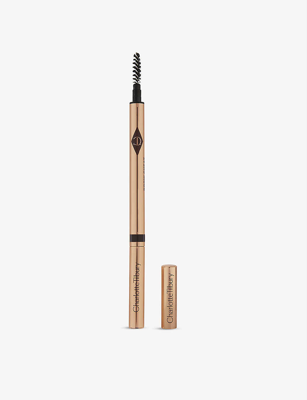 Charlotte Tilbury Brow Cheat Refillable Eyebrow Pencil 0.1g In Natural Black