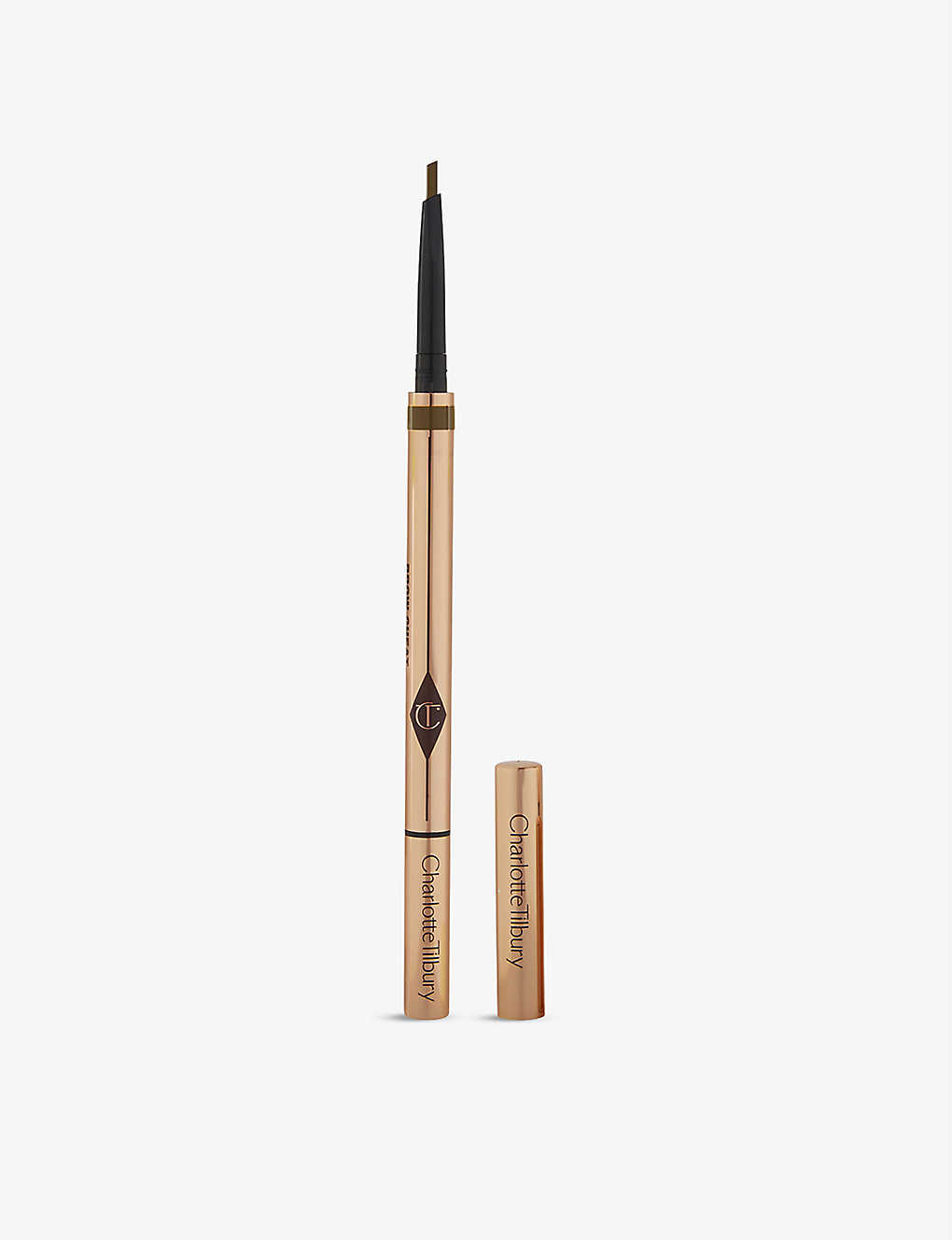 Charlotte Tilbury Brow Cheat Refillable Eyebrow Pencil 0.1g In Soft Brown