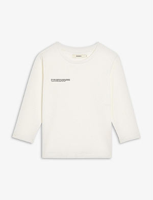 Selfridges & Co Clothing T-shirts Long Sleeved T-shirts Star-print long-sleeve cotton T-shirt 3-36 months 