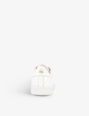 dune quilted trainers