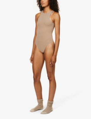 SKIMS: Fits Everybody high-neck stretch-woven body