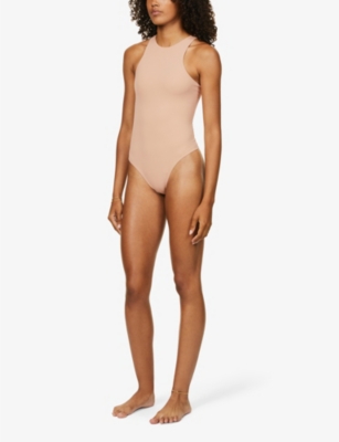 SKIMS: Fits Everybody high-neck stretch-woven body