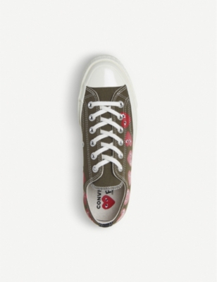 selfridges comme des garcons converse