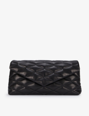 Monogram leather clearance clutch