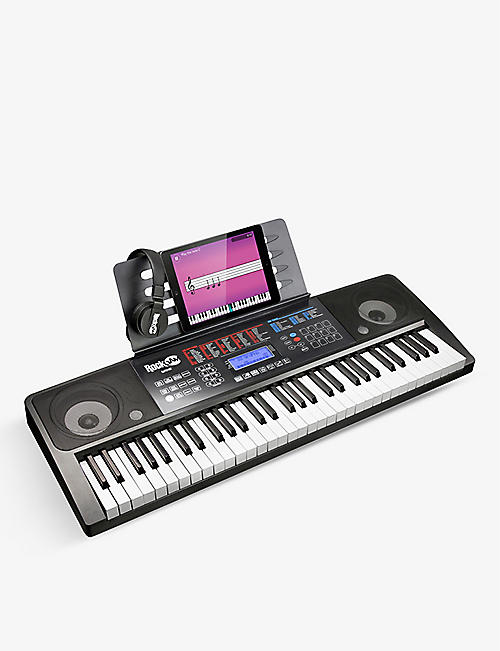 MUSIC: RockJam 61-Key digital piano keyboard and stool