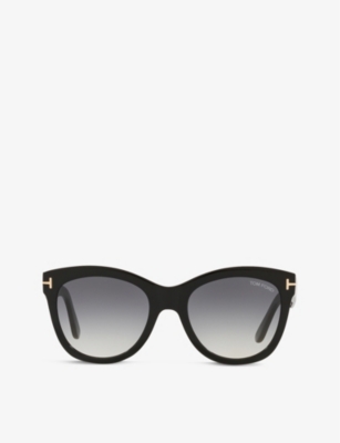 TOM FORD - FT0870 Wallace cat-eye acetate sunglasses 