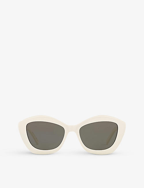 SAINT LAURENT: SL 423 cat-eye frame acetate sunglasses