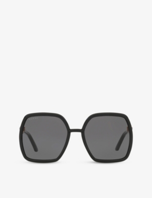 GUCCI: GG0890S square-frame glass and acetate sunglasses