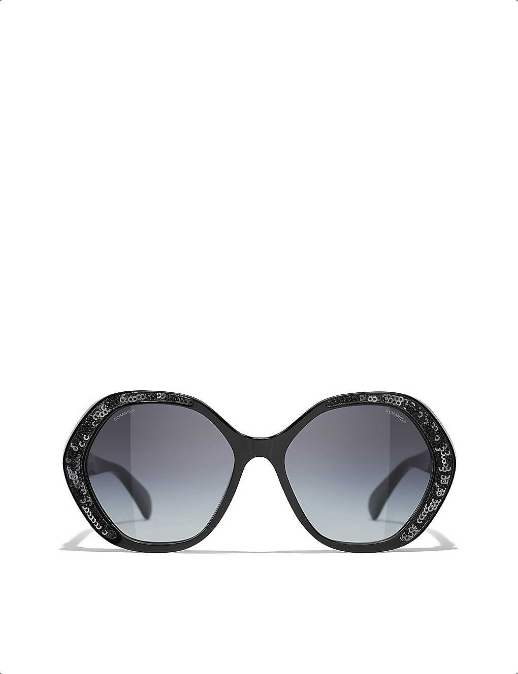CHANEL - Round sunglasses