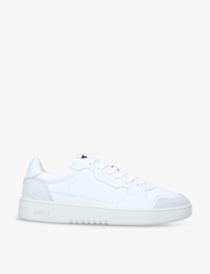 AXEL ARIGATO Dice leather and suede low top trainers