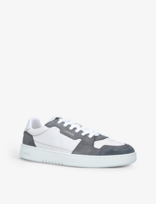 AXEL ARIGATO Dice leather and suede low-top trainers