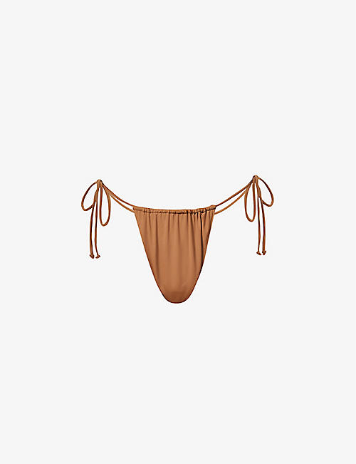 MYRA SWIM: Jocelyn mid-rise bikini bottoms