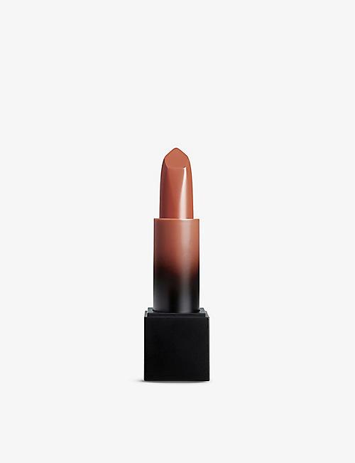 HUDA BEAUTY: Power Bullet Cream Glow Bossy Brown lipstick 3g