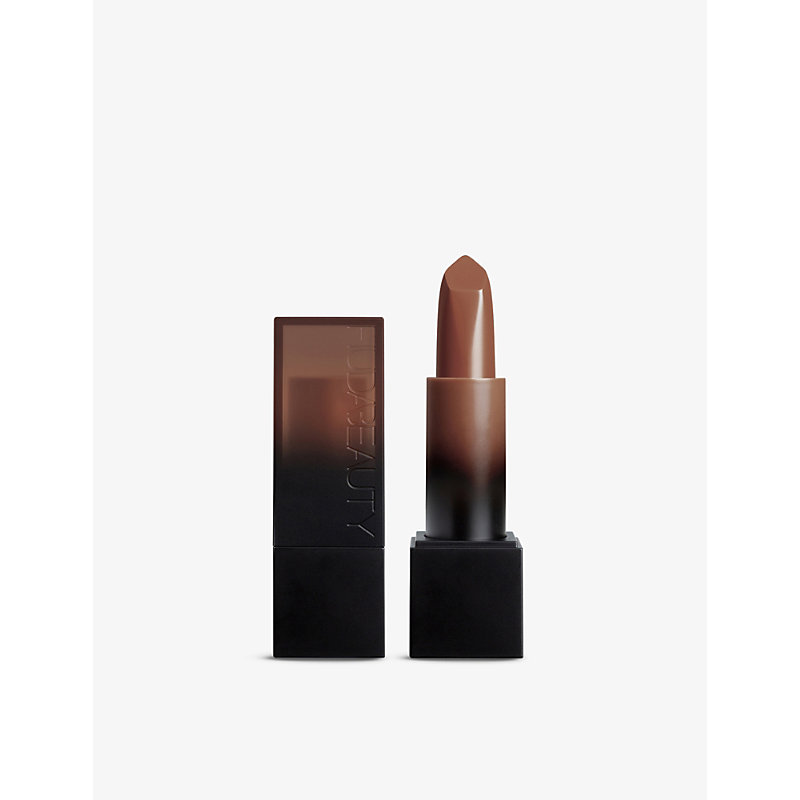 Shop Huda Beauty Self Made Power Bullet Cream Glow Bossy Brown Lipstick 3g