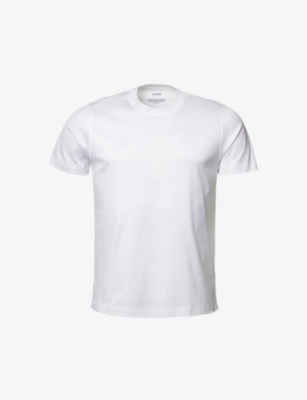 ETON: Slim-fit cotton-jersey T-shirt