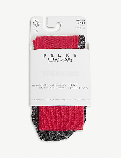 FALKE ERGONOMIC SPORT SYSTEM: TK2 Trek Short Cool woven socks