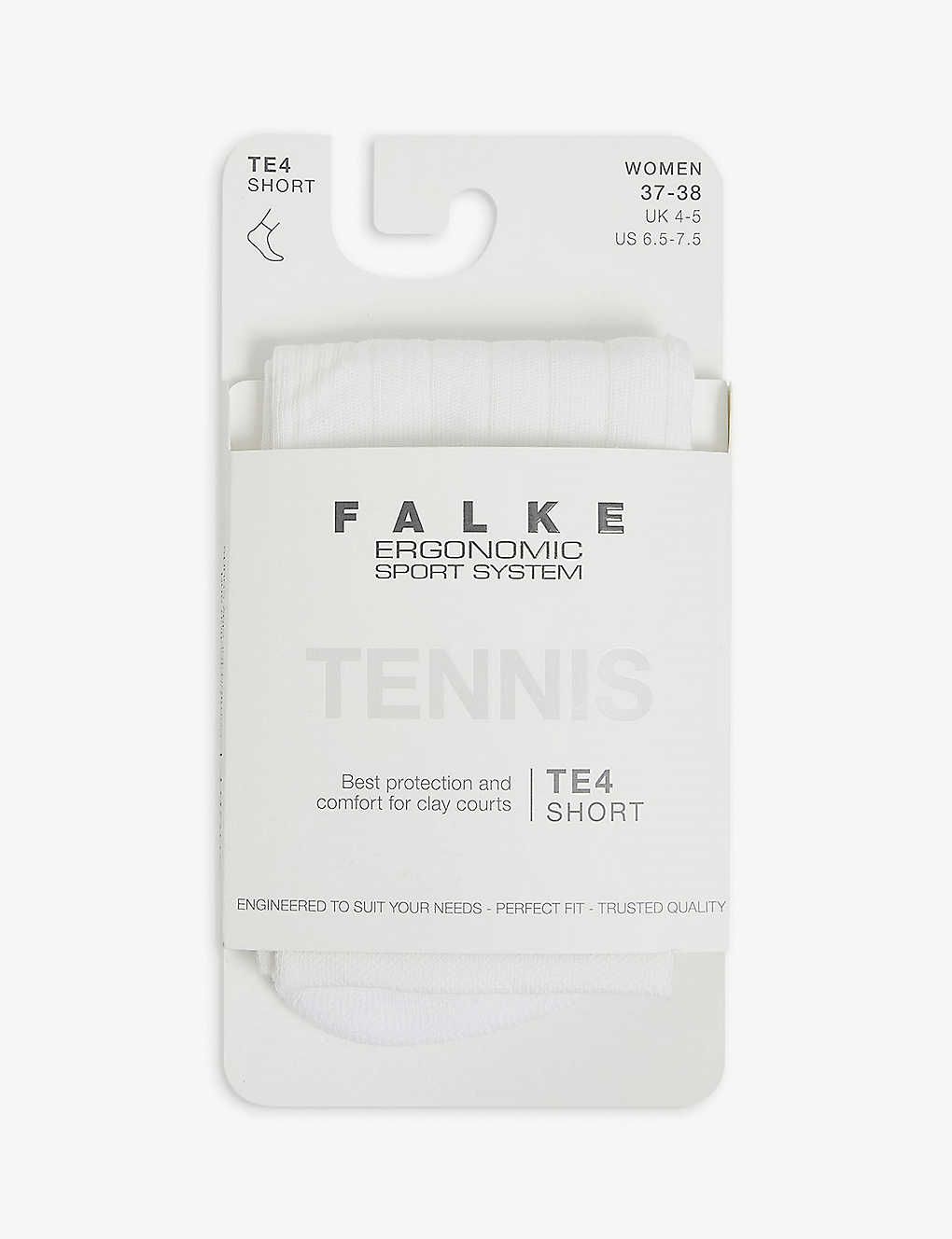 Falke Te4 Tennis Woven Socks In White