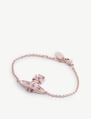 VIVIENNE WESTWOOD JEWELLERY - Francette Bas Relief rose gold-toned 