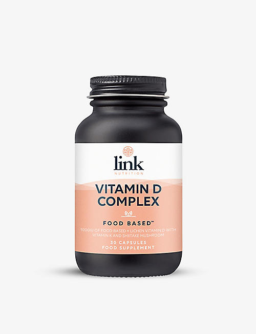 LINK NUTRITION: Vitamin D Complex supplements 30 capsules