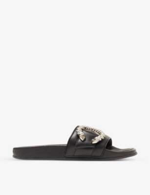 Gucci sliders cheap womens selfridges