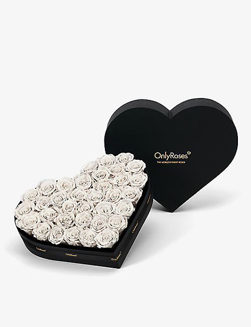 ONLY ROSES: Infinite Heart Pure rose small gift box