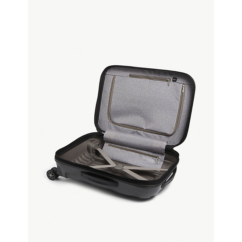 Shop Samsonite Black C-lite Spinner Hard Case 4 Wheel Cabin Suitcase