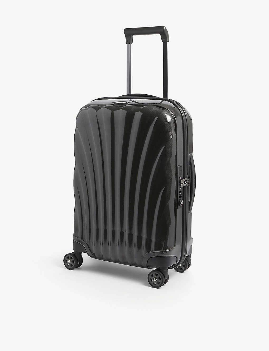 Samsonite C-lite Spinner Four-wheel Cabin Suitcase 55cm In Black