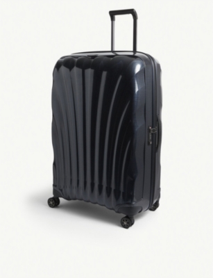 Samsonite C-lite Spinner Four-wheel Cabin Suitcase 81cm In Midnight Blue