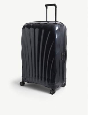 bevel Darmen binnenkort Samsonite C-lite Spinner Four-wheel Cabin Suitcase 81cm In Midnight Blue |  ModeSens