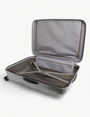 Samsonite C-lite Spinner Four-wheel Cabin Suitcase 81cm In Off White