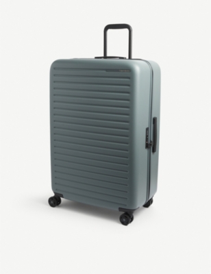 SAMSONITE: StackD Spinner hard case 4 wheel recycled-plastic cabin suitcase 75cm